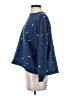Mighty Fine Hearts Blue Pullover Sweater Size S - photo 5