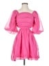 A New Day 100% Polyester Pink Cocktail Dress Size XS - photo 1