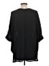 Rock & Republic 100% Polyester Blue 3/4 Sleeve Blouse Size L - photo 2
