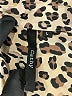 Cathy Animal Print Brown 3/4 Sleeve Button-Down Shirt Size L - photo 7