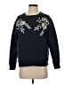 Assorted Brands Floral Blue Pullover Sweater Size S - photo 1