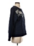 Assorted Brands Floral Blue Pullover Sweater Size S - photo 4