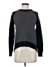 MICHAEL Michael Kors Chevron-herringbone Black Pullover Sweater Size S - photo 1
