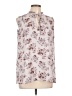 St. Tropez West Ivory Sleeveless Blouse Size L - photo 1