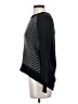 MICHAEL Michael Kors Chevron-herringbone Black Pullover Sweater Size S - photo 5
