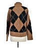 Everlane 100% Wool Argyle Brown Wool Pullover Sweater Size M - photo 2