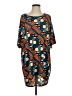 Lularoe Print Blue Casual Dress Size S - photo 1