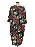 Lularoe Print Blue Casual Dress Size S - photo 2