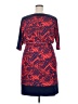 Sangria Print Red Casual Dress Size 18W - photo 2