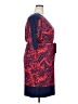 Sangria Print Red Casual Dress Size 18W - photo 4