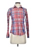 J.Crew Plaid Red Long Sleeve Button-Down Shirt Size 0 - photo 1