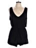 Charlotte Russe Solid Black Romper Size L - photo 1