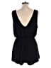 Charlotte Russe Solid Black Romper Size L - photo 2