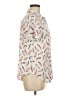 Torrid Print Ivory Short Sleeve Button-Down Shirt Size Med Plus (00) - photo 4