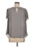 Torrid 100% Polyester Gray Short Sleeve Blouse Size Med Plus (00) - photo 1