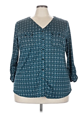 89th & Madison 3/4 Sleeve Blouse