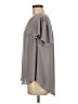 Torrid 100% Polyester Gray Short Sleeve Blouse Size Med Plus (00) - photo 5