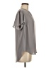 Torrid 100% Polyester Gray Short Sleeve Blouse Size Med Plus (00) - photo 4