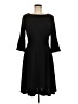 Assorted Brands 100% Polyester Solid Black Casual Dress Size M - photo 1