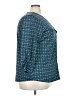 89th & Madison 100% Polyester Teal 3/4 Sleeve Blouse Size 3X - photo 4