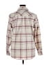 Weatherproof Plaid Pink 3/4 Sleeve Button-Down Shirt Size XL - photo 2