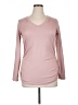 Assorted Brands Pink Long Sleeve T-Shirt Size XL - photo 1