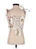 Lilly Pulitzer 100% Polyester Ivory Sleeveless Blouse Size M - photo 2
