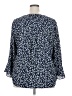 Style&Co 100% Polyester Blue 3/4 Sleeve Blouse Size XXL - photo 2