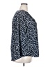 Style&Co 100% Polyester Blue 3/4 Sleeve Blouse Size XXL - photo 4