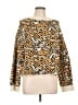 Rachel Comey Animal Print Gold Pullover Sweater Size L - photo 1
