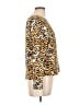 Rachel Comey Animal Print Gold Pullover Sweater Size L - photo 4