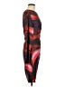 Unbranded Graphic Red Cocktail Dress Size L - photo 4