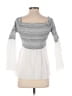 Ecru 100% Rayon White Long Sleeve Blouse Size S - photo 2