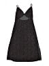Polly 100% Polyester Print Black Casual Dress Size 0 - photo 2