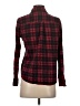 Forever 21 Plaid Red Long Sleeve Button-Down Shirt Size S - photo 2