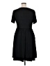 Assorted Brands Solid Black Casual Dress Size XL - photo 2
