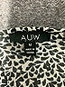 AUW Gray Short Sleeve Blouse Size M - photo 7