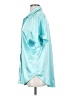 Jess Lea Teal Short Sleeve Blouse Size S - photo 5