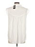 Torrid Ivory White Sleeveless Button-Down Shirt Size Med Plus (00) - photo 2