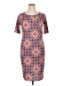 Lularoe Print Orange Casual Dress Size XL - photo 1