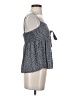 Papermoon 100% Rayon Blue Sleeveless Blouse Size S - photo 4
