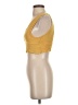 Forever 21 100% Rayon Yellow Sleeveless Top Size XS - photo 5