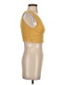 Forever 21 100% Rayon Yellow Sleeveless Top Size XS - photo 4
