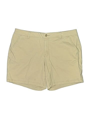 a.n.a. A New Approach Khaki Shorts (view 1)