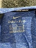 Nike 100% Polyester Blue Active T-Shirt Size M - photo 6