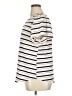 89th & Madison Stripes Ivory Short Sleeve Henley Size 1X - photo 5