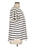 89th & Madison Stripes Ivory Short Sleeve Henley Size 1X - photo 4
