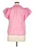 THML 100% Polyester Pink Short Sleeve Blouse Size XL - photo 2