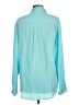 Equipment 100% Silk Color Block Teal Blue Blouse Size L - photo 2