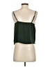 Shein 100% Polyester Green Sleeveless Blouse Size S - photo 2